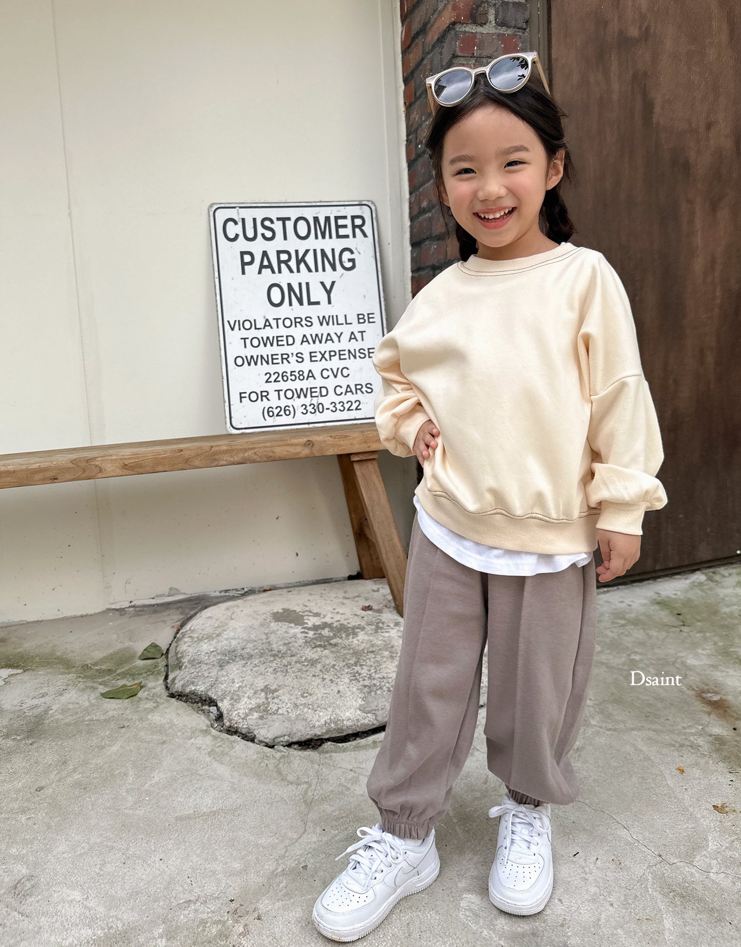 Every Day Pin-Tuck Pants [Mocha/7/M(3-4yr), 9/L(4-5yr)]