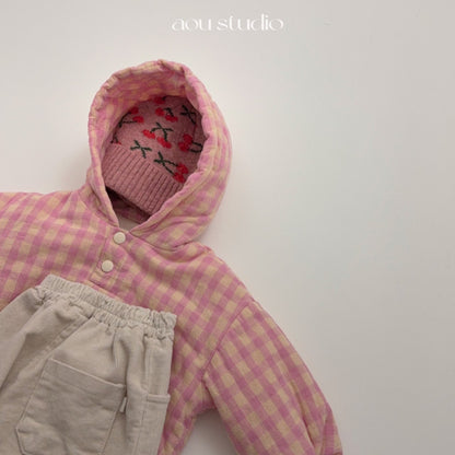 [PRE-ORDER] Check Padded Anorak
