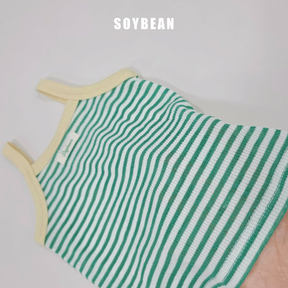 [PRE-ORDER] Windy Stripe Top Bottom Set