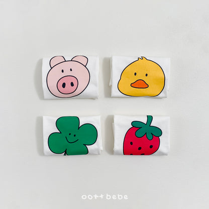 [PRE-ORDER] Happy Friends T-Shirts (Mom&Dad Couple)