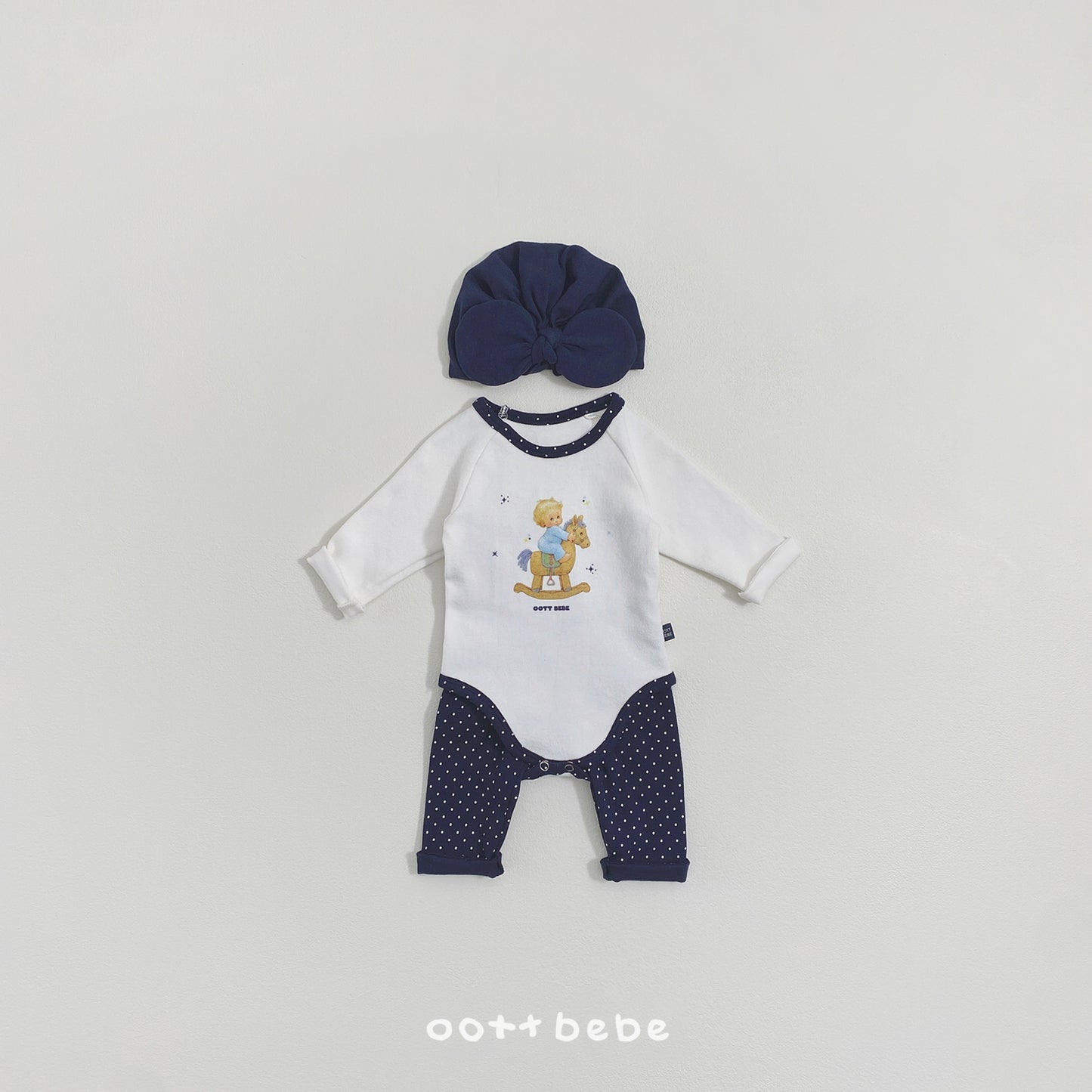 [PRE-ORDER] Custard Cream Body Suit + Leggings Set