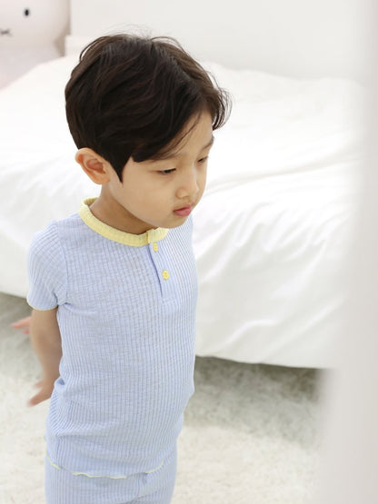 Marshmallow Home Wear Set [White/XS(1-2yr)]