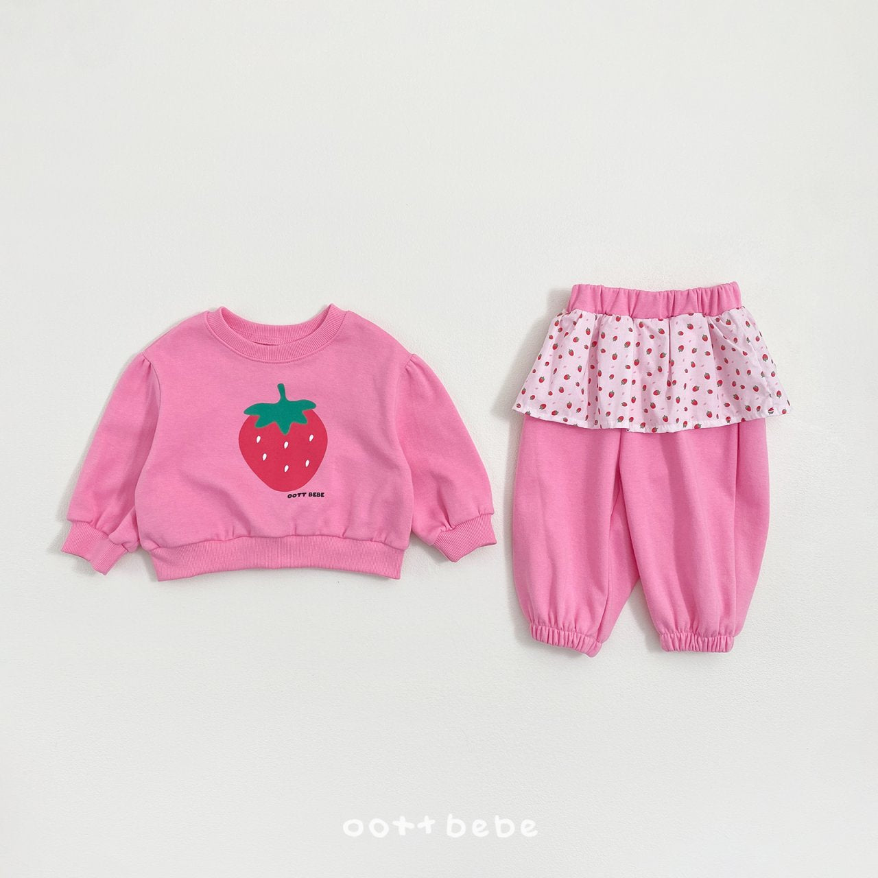 [PRE-ORDER] Strawberry Jam Top Bottom Set