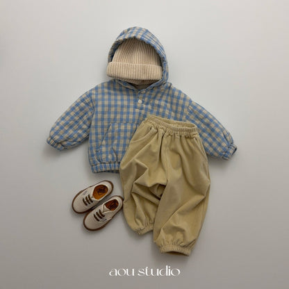 [PRE-ORDER] Check Padded Anorak