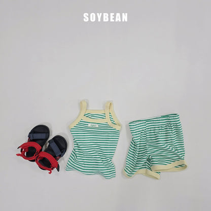 [PRE-ORDER] Windy Stripe Top Bottom Set