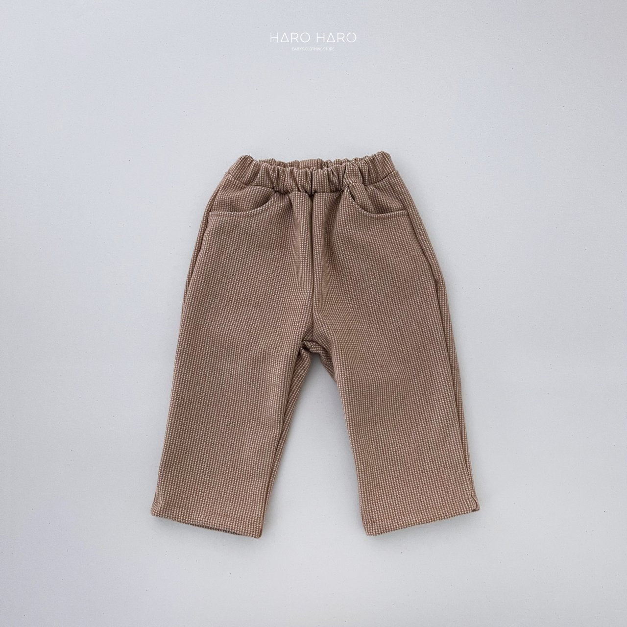 Hound Fleece-Lined Pants [Beige/2XL(6-7yr)]