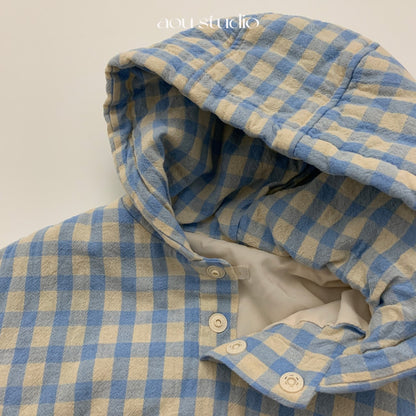 [PRE-ORDER] Check Padded Anorak