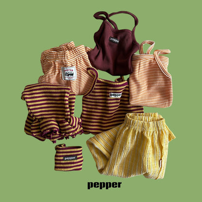 [PRE-ORDER] Melon Stripe Tank Top