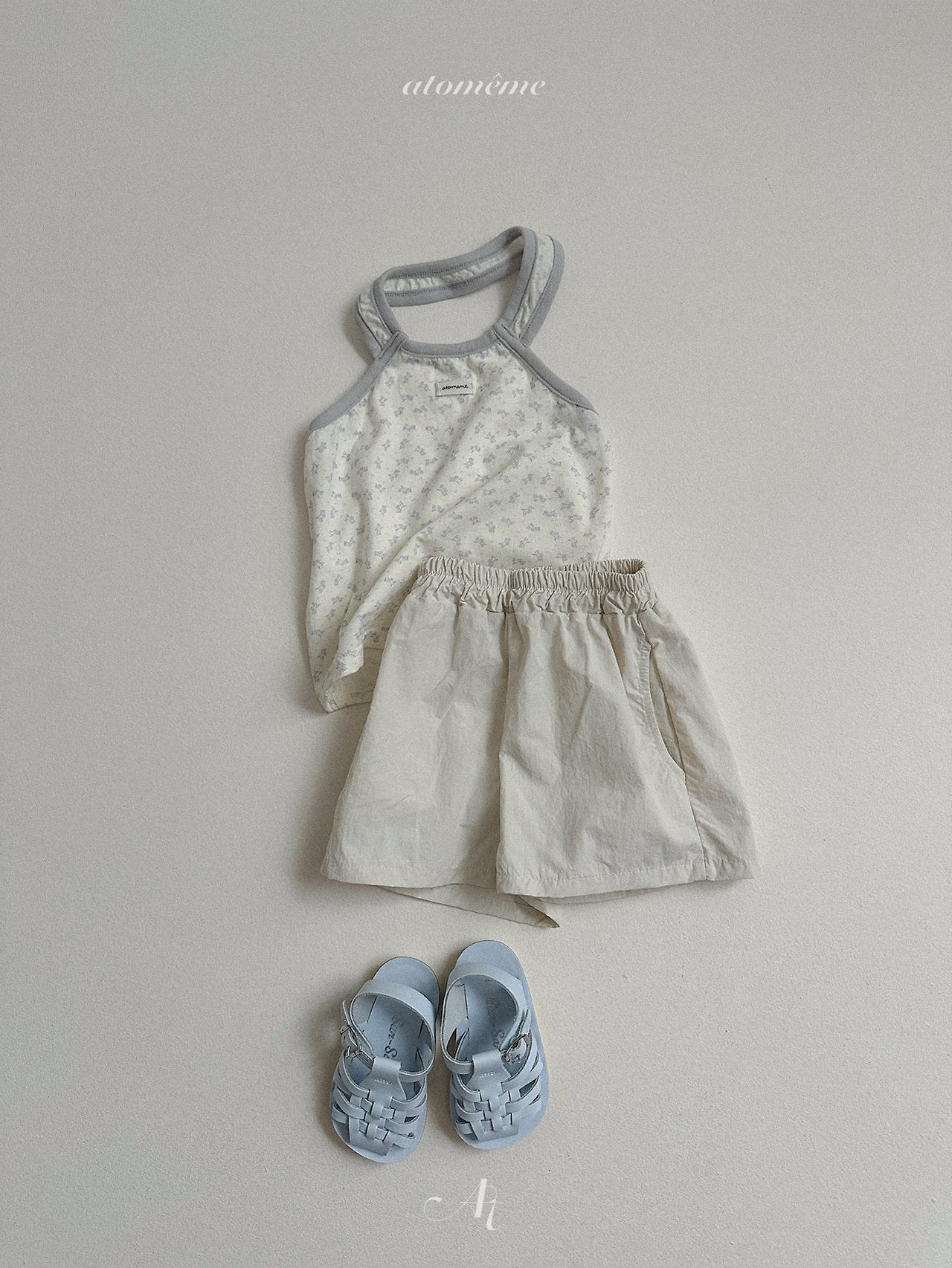 [PRE-ORDER] Rene Flower Halter Tank Top