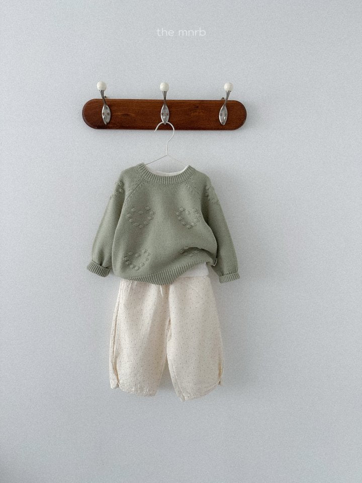 [PRE-ORDER] Love Eyelet Sweater Top