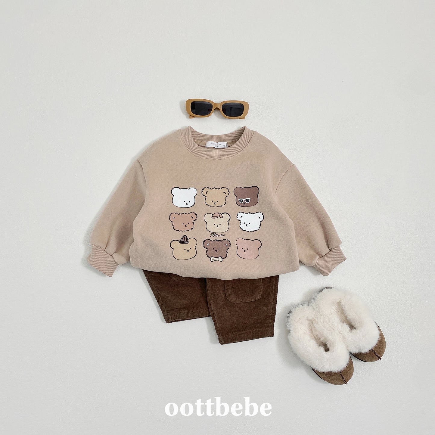 [PRE-ORDER] Corduroy Round Patch Pants