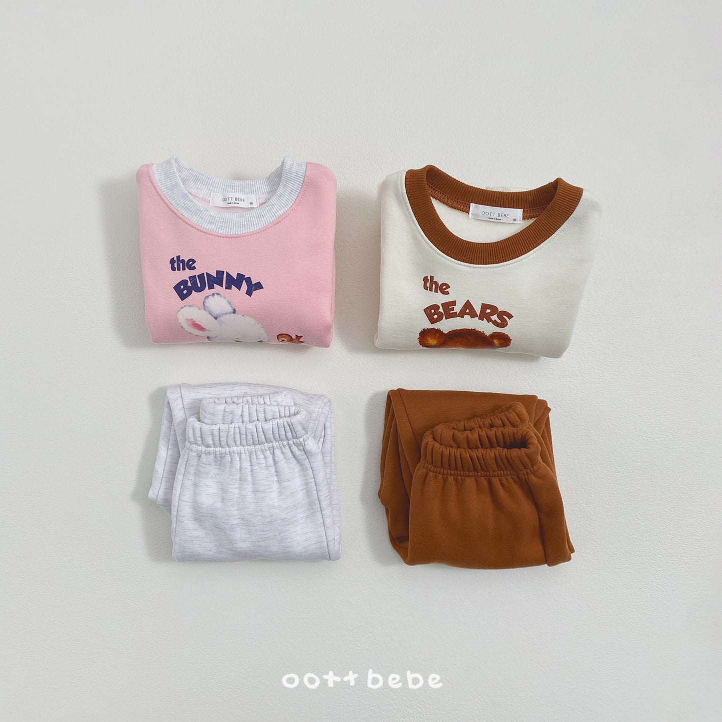 [PRE-ORDER] Bear Bunny Top Bottom Set