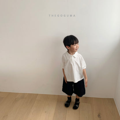 [PRE-ORDER] Pong Pong Stripe Collar T-Shirts