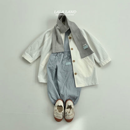 Spring Trench Coat [Cream/M(3-4yr)]