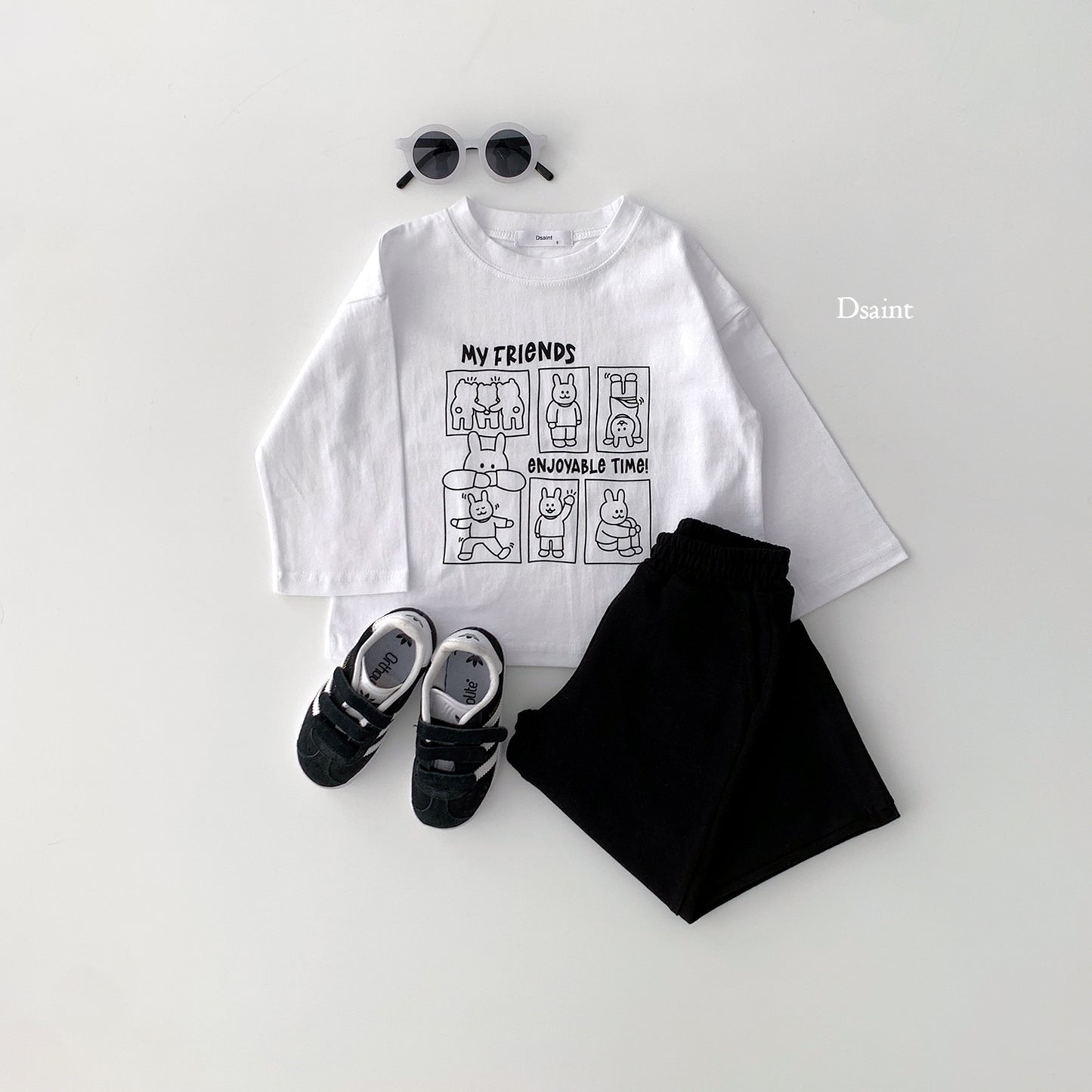 Wide Pants [Oatmeal/7/M(3-4yr)]