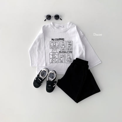 Wide Pants [Oatmeal/7/M(3-4yr)]