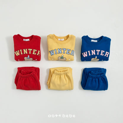 [PRE-ORDER] Winter Bear Top Bottom Set