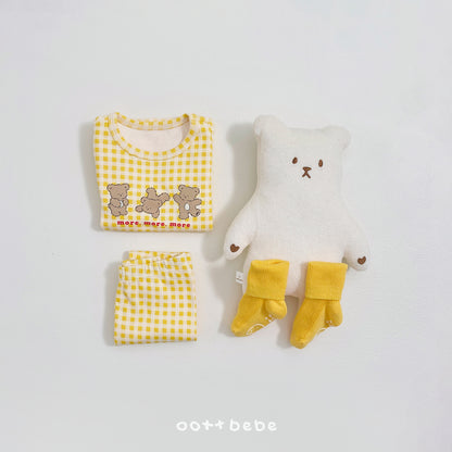 [PRE-ORDER] Check Bear Home Wear Set