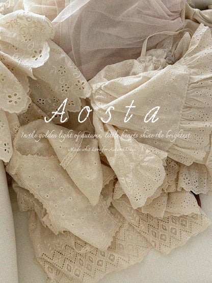 [PRE-ORDER] Lace Cotton Open Dress