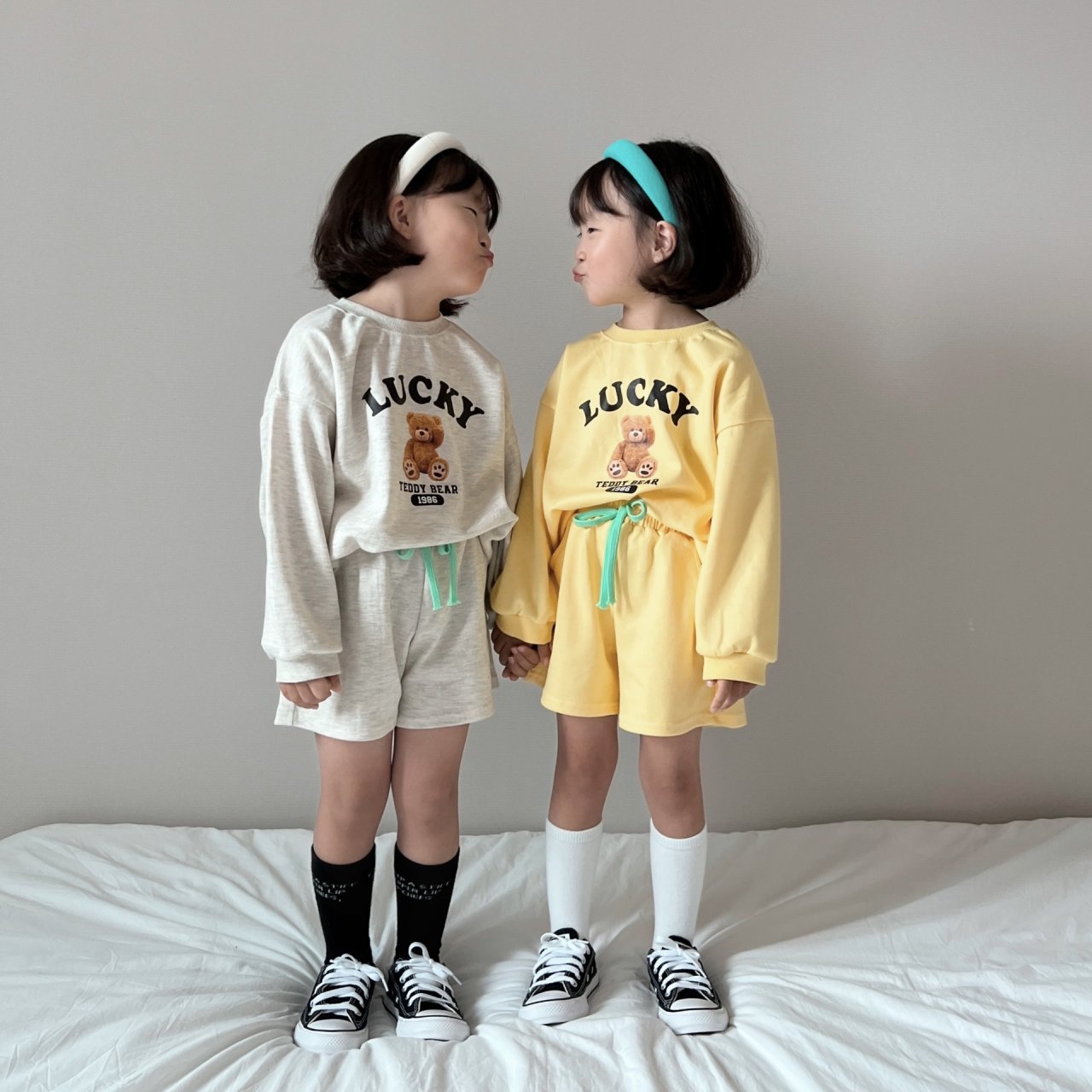 [PRE-ORDER] Lucky Bear Top Bottom Set