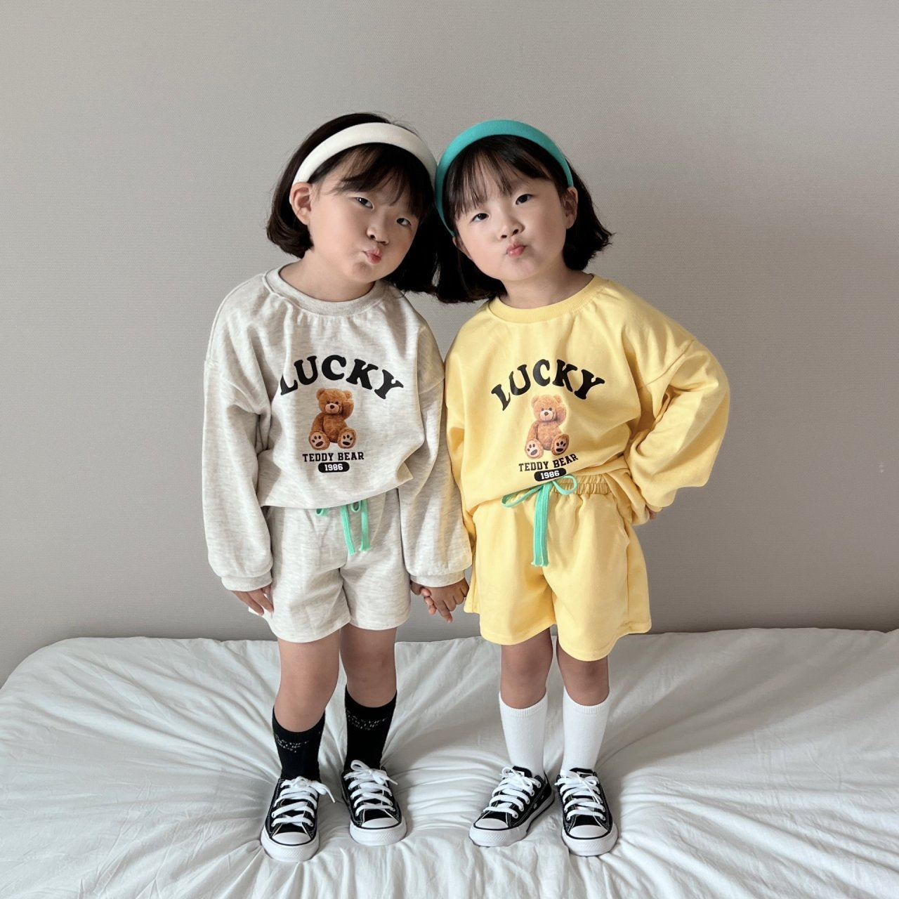 [PRE-ORDER] Lucky Bear Top Bottom Set