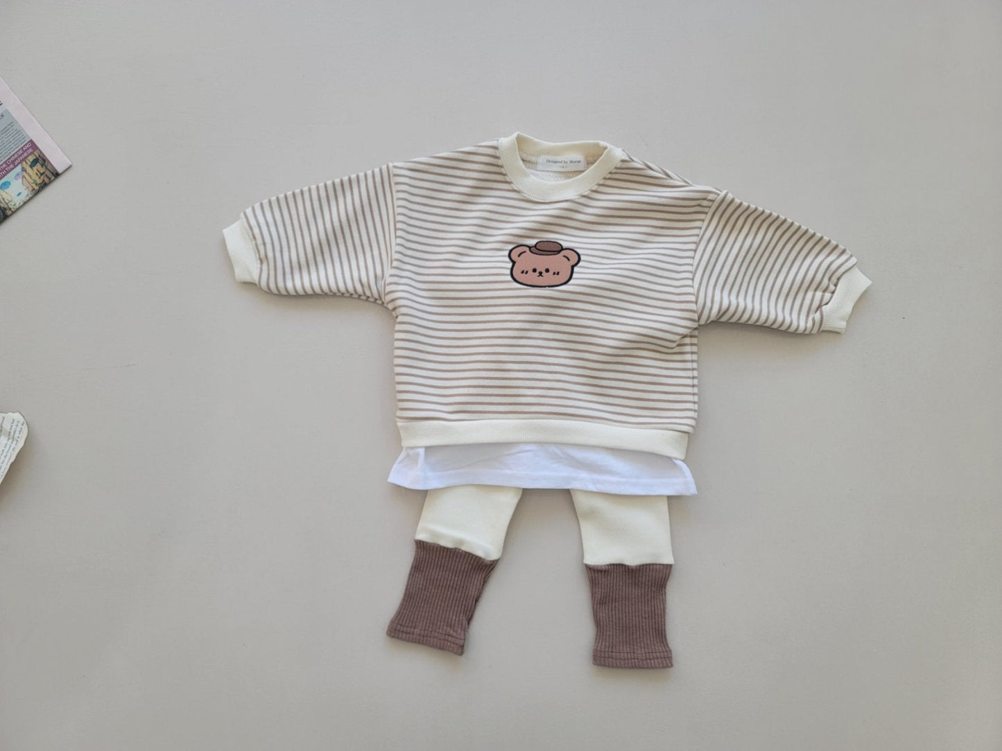 [PRE-ORDER] Hat Bear Top Bottom Set