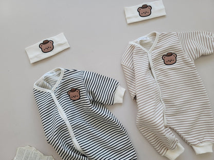 [PRE-ORDER] Snap Bear Body Suit + Hair Band Set