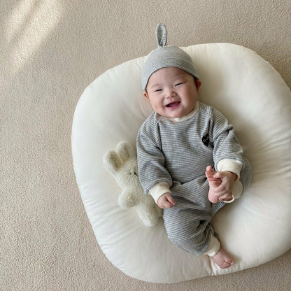 [PRE-ORDER] Chewy Heart Body Suit + Bonnet Set
