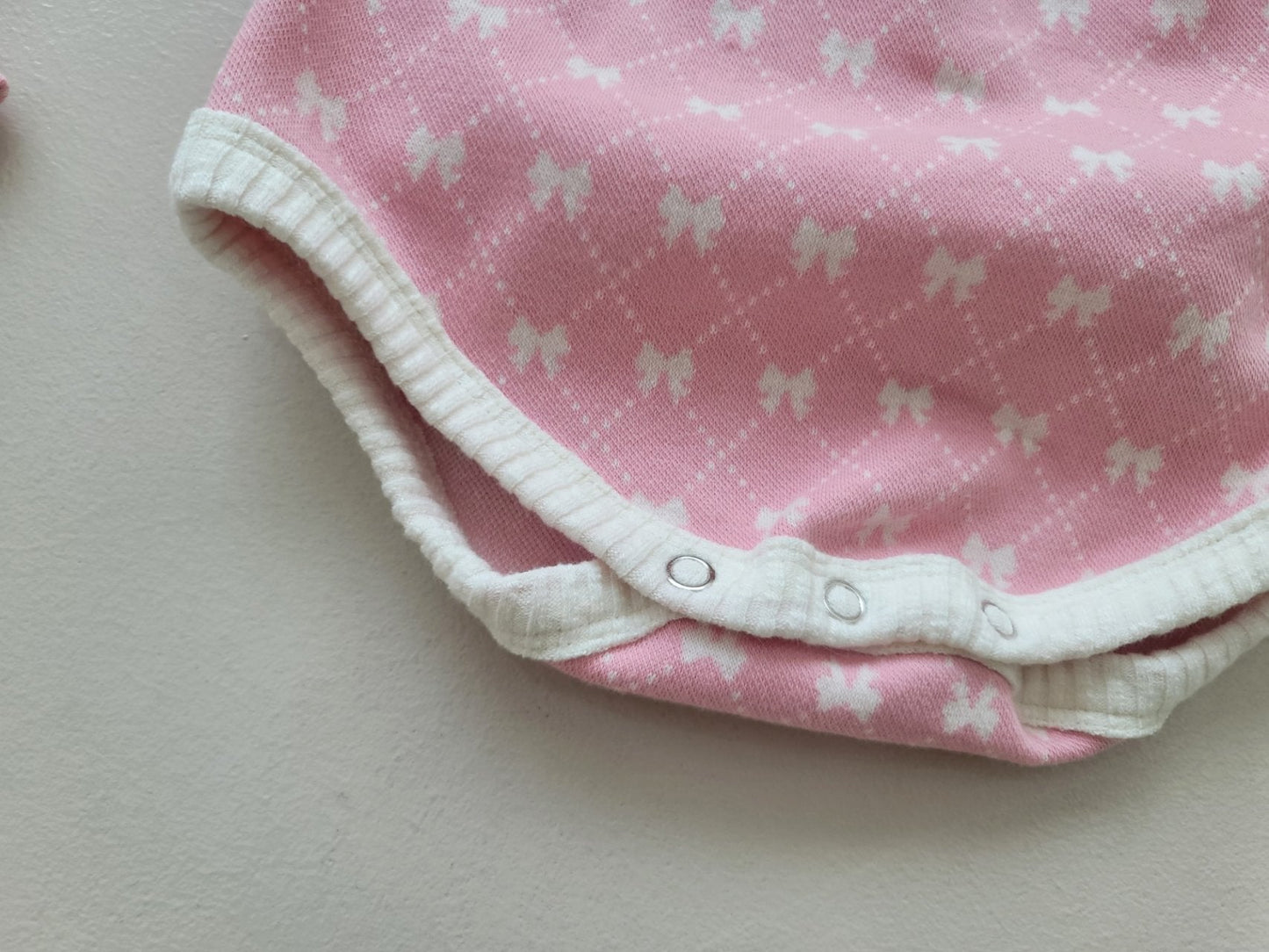 [PRE-ORDER] Ribbon Baby Cardigan Bloomer Set