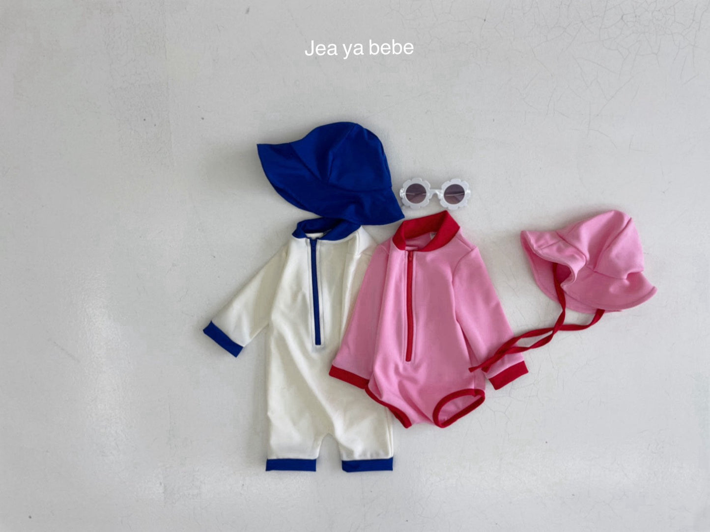 [PRE-ORDER] Vanilla Swim Suit + Hat Set