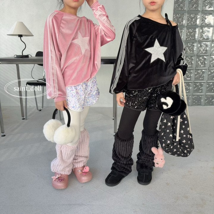 Bling Shorts [White/M(3-4yr)]
