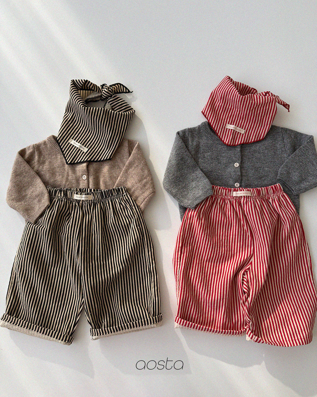 Louis Pants [Red/S(0-1yr), Red/L(2-3yr)]
