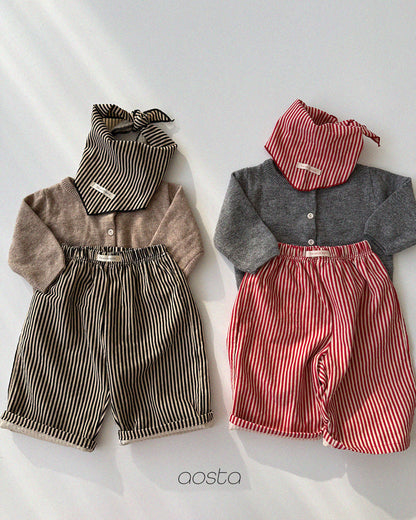 Louis Pants [Red/S(0-1yr), Red/L(2-3yr)]