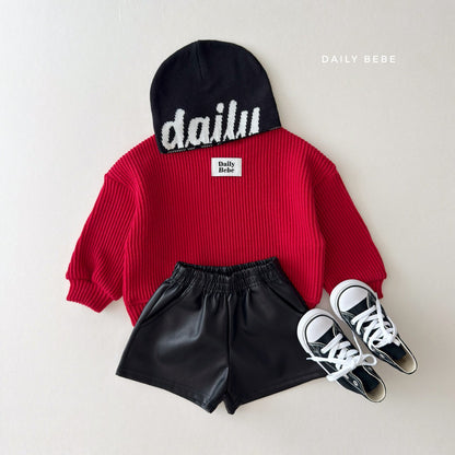 [PRE-ORDER] Faux Leather Shorts