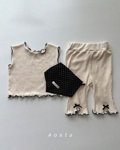 [PRE-ORDER] Ribbed Ribbon Pants