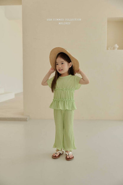 [PRE-ORDER] Can Can Pleats Top Bottom Set