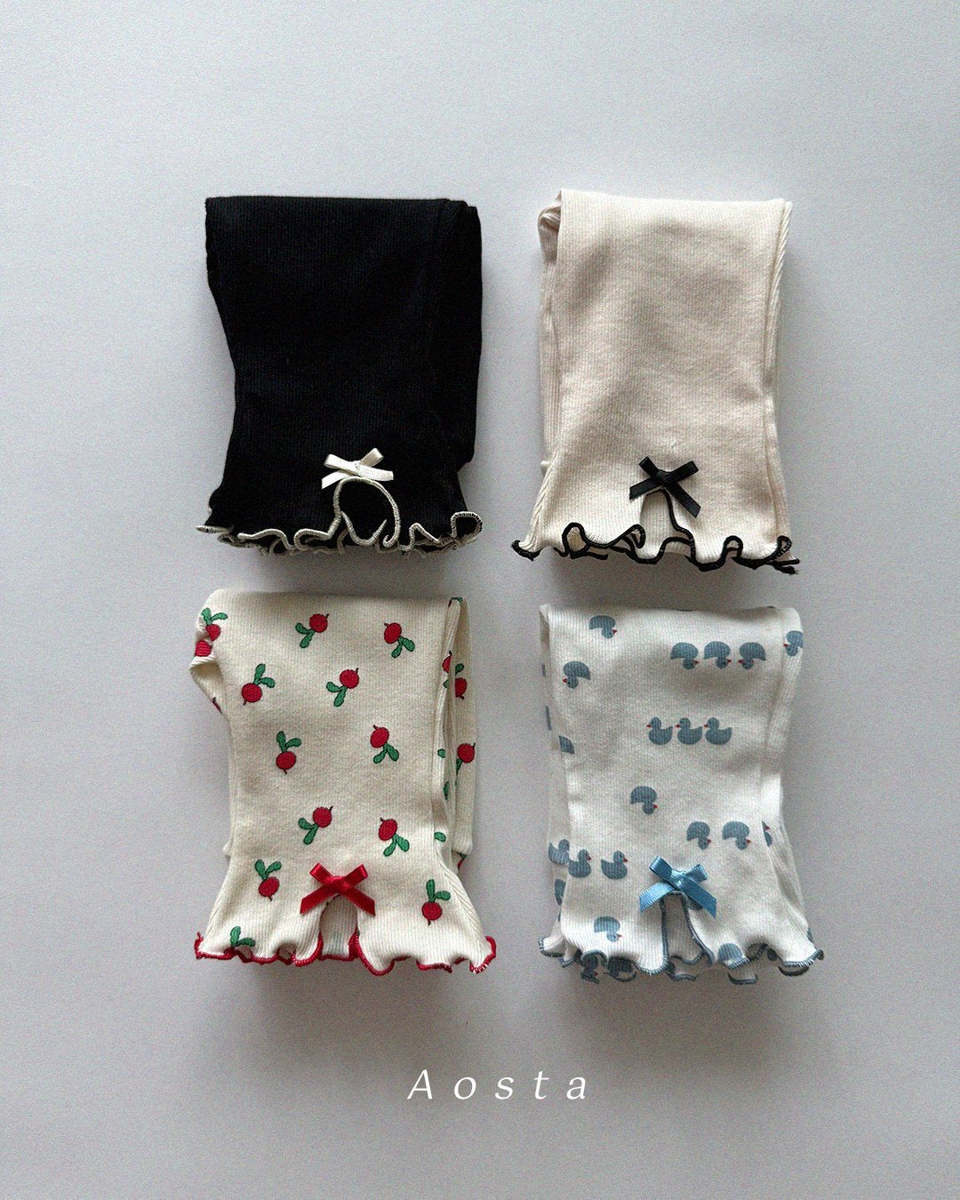 [PRE-ORDER] Ribbed Ribbon Pants