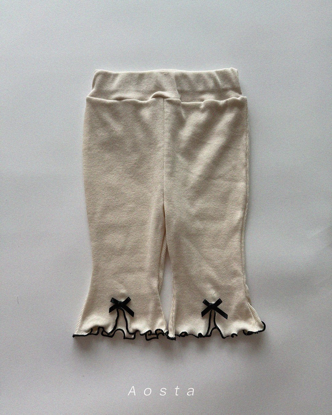 [PRE-ORDER] Ribbed Ribbon Pants
