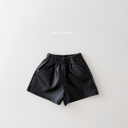 [PRE-ORDER] Faux Leather Shorts