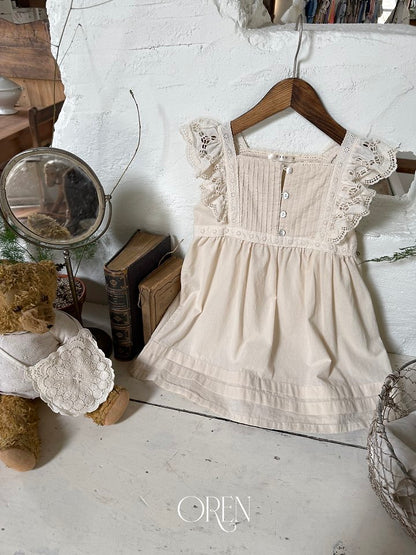 [PRE-ORDER] Bien Lace Frill Dress