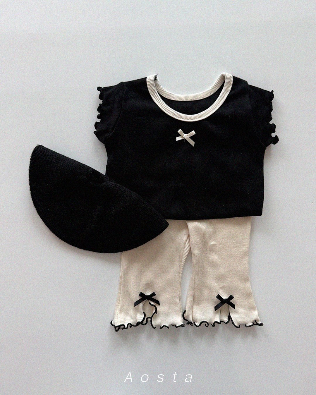 [PRE-ORDER] Ribbed Ribbon Pants