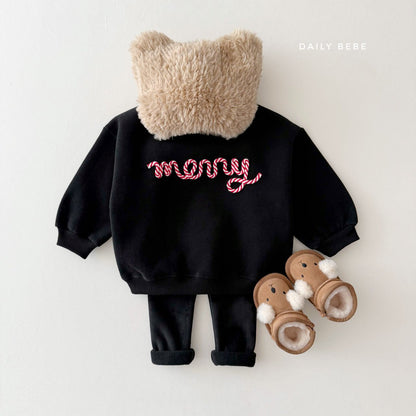 [PRE-ORDER] Embroidery Merry Sweatshirts