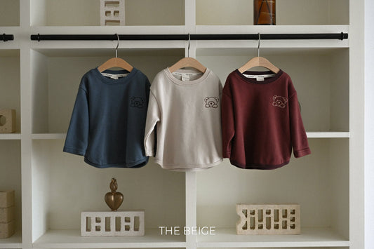 [PRE-ORDER] Bear Embroidery Binding T-Shirts