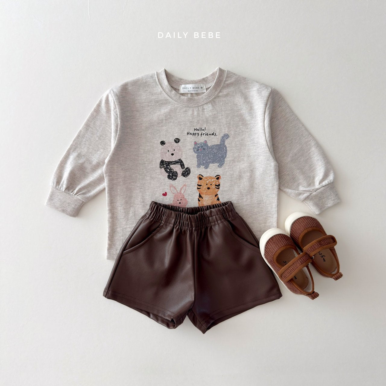 [PRE-ORDER] Faux Leather Shorts