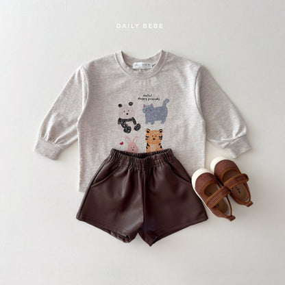 [PRE-ORDER] Faux Leather Shorts