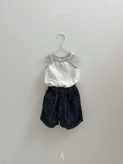 [PRE-ORDER] Rene Flower Halter Tank Top