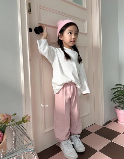 Every Day Pin-Tuck Pants [Mocha/7/M(3-4yr), 9/L(4-5yr)]