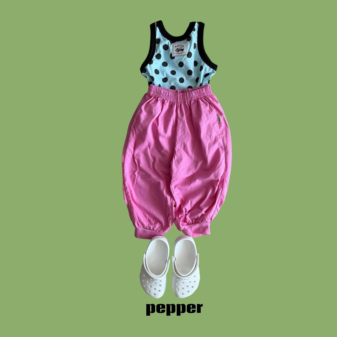 [PRE-ORDER] Bong Bong Dot Sleeveless T-Shirts