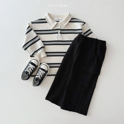 [PRE-ORDER] Collar Stripe T-Shirts