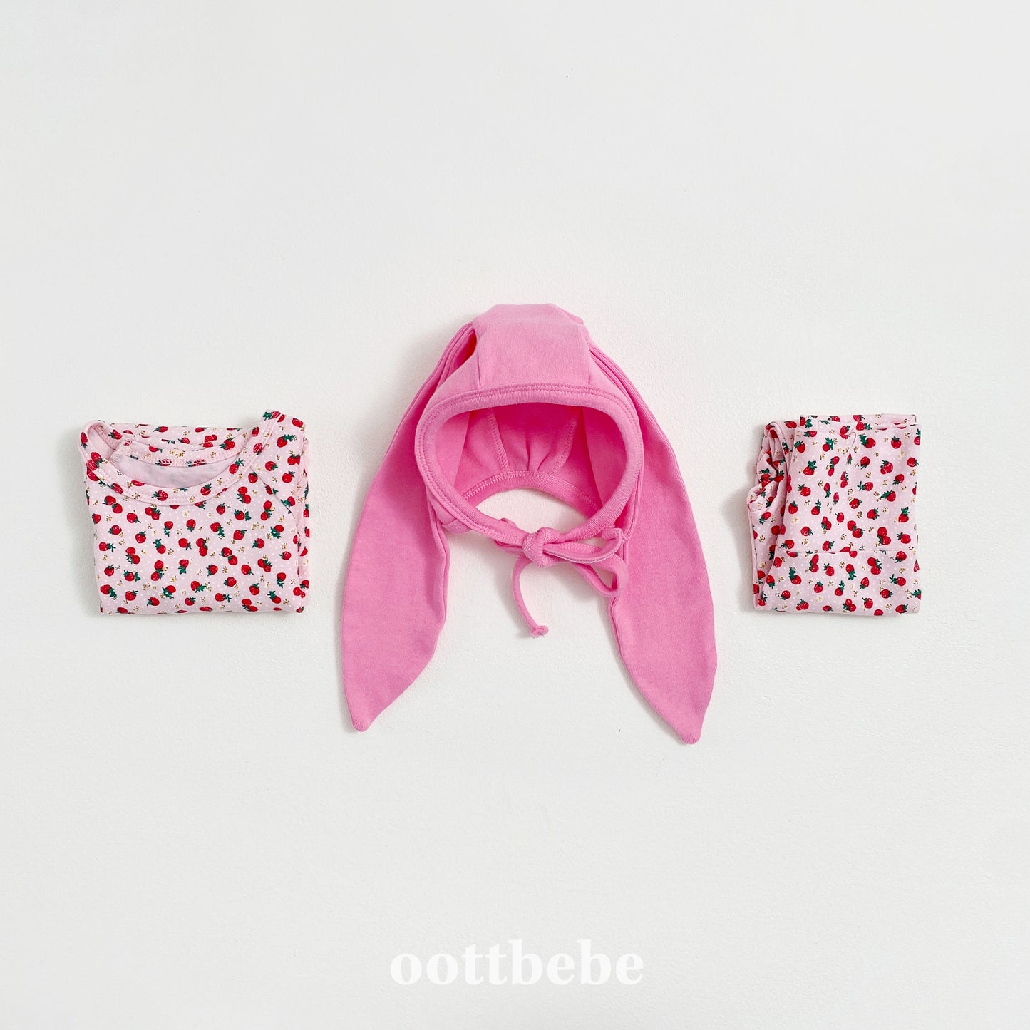 [PRE-ORDER] Strawberry Body Suit + Leggings Set